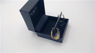 Gold Earrings 10K Yellow Gold 0.8g